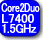 Core2Duo L7400 1.5GHz